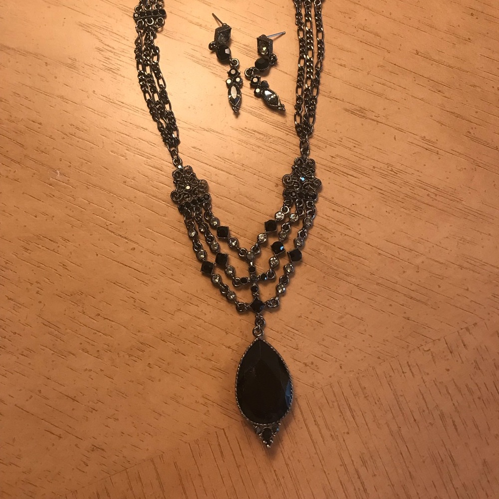 Vintage Necklace and Earrings